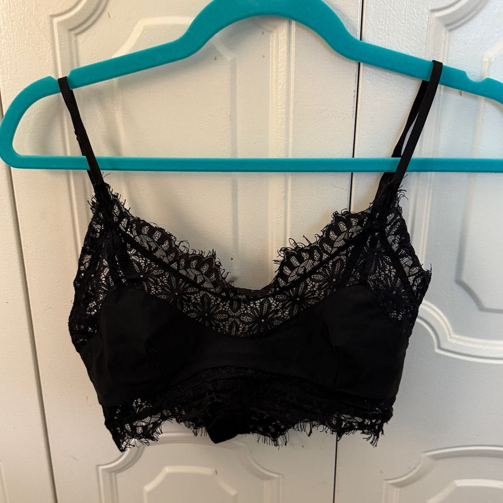 Vintage For Love & Lemons Skivvies Bralette Size Small